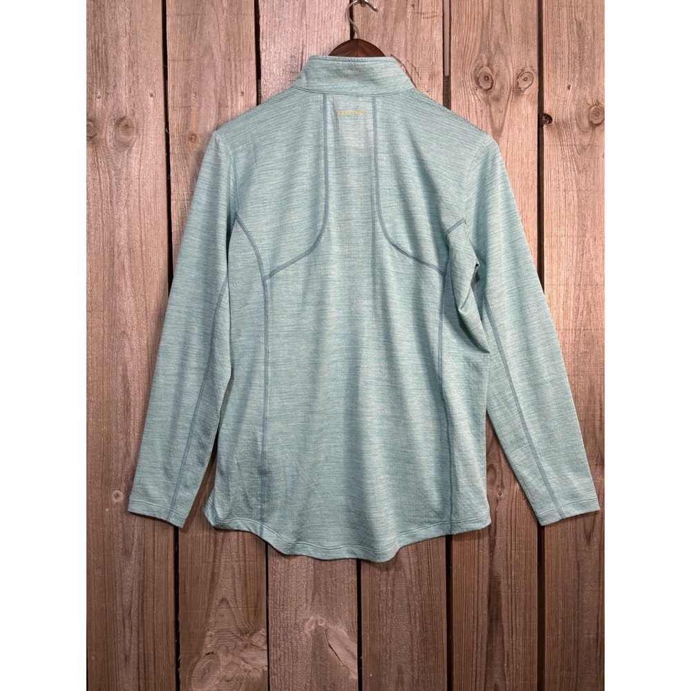 Ariat‎ Rebar Teal Quarter Zip Performance Pullover Small - Picture 3 of 6